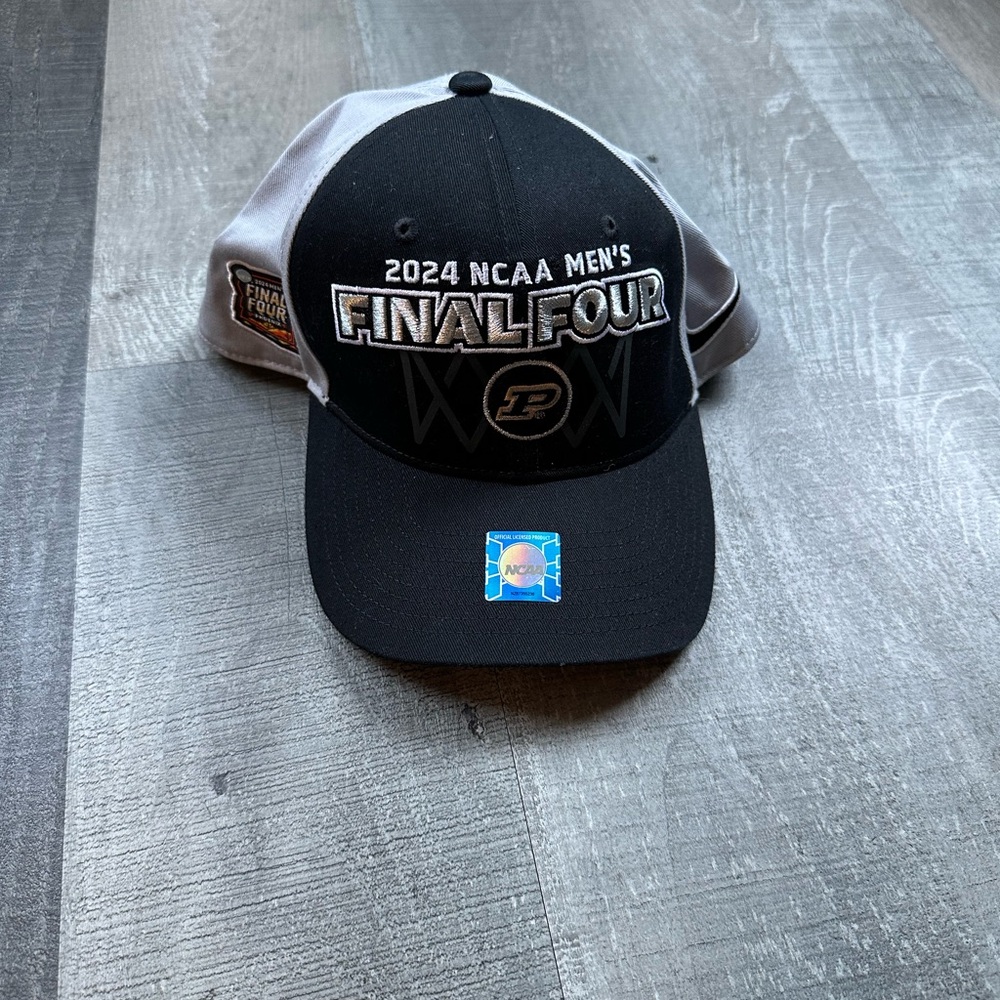 2024 Purdue NCAA Men's Final Four Black and Gold Cap